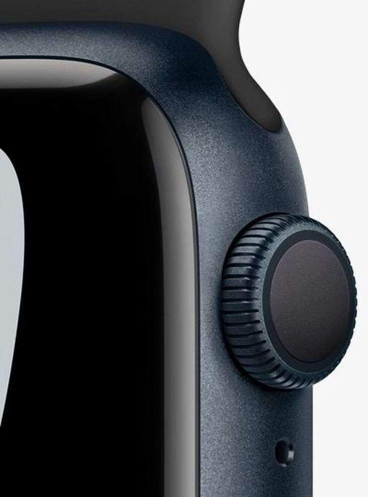 Apple Watch Nike Series 7 GPS 41mm Midnight Aluminium Case Anthracite/Black Nike Sport Band (MKN43) 